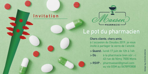 Invitation Pharmacie Maesen